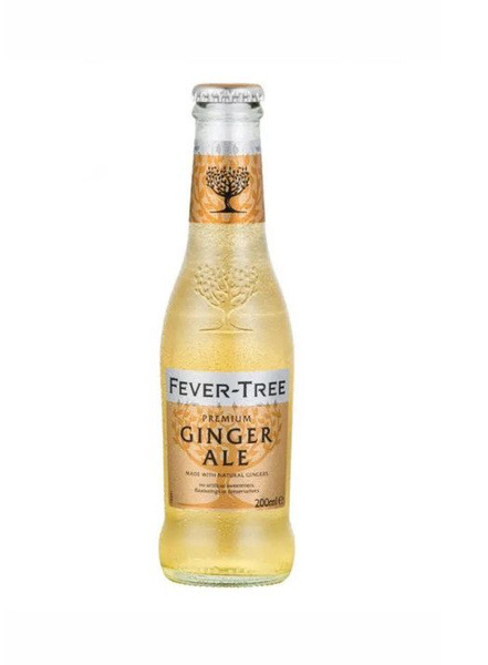 Газированный напиток Fever-Tree Premium Ginger Ale, 3 шт по 200мл ...