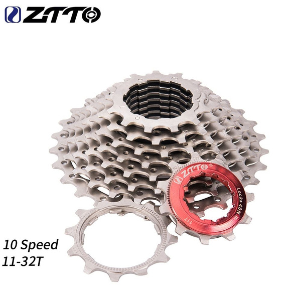 Кассета ZTTO 10 скоростей 11-32 барабан Shimano, серебристая 1 шт ...