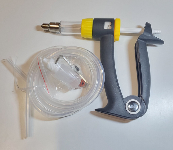 Шприц вакцинатор 6 мл с шлангом, Премиум - купить с доставкой по ...