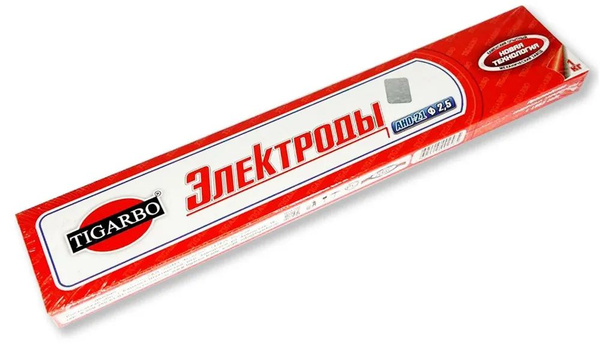 Электроды TIGARBO АНО-21 ф2,5мм, 1кг - купить с доставкой по выгодным ...