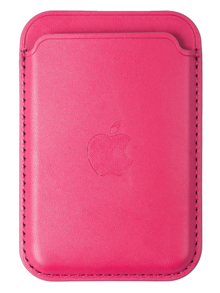 Картхолдер для Apple iPhone Wallet MagSafe алый / Картхолдер для iPhone ...