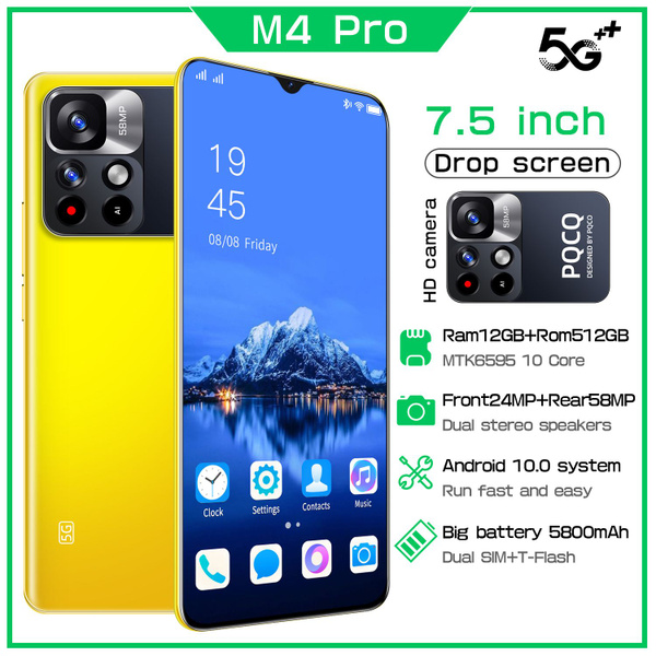 Смартфон Original M4 Pro Большой объем памяти & & HD фото & Бытовой ...