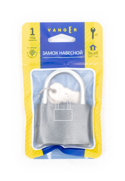 Замок навесной дверной VANGER / Вангер PD-01-60 корпус чугун со ...