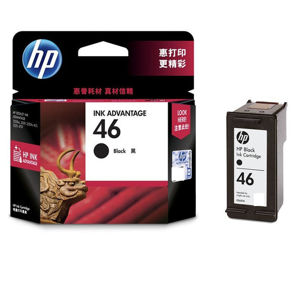 Расходник для печати HP 2-46, Черный (black), для струйного принтера ...