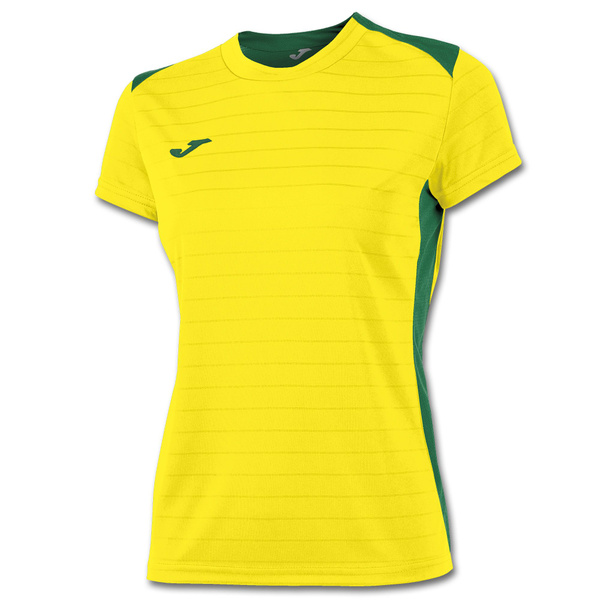Футболка Joma, размер 50, цвет желтый, зеленый, 100% Полиэстер интерлок ...