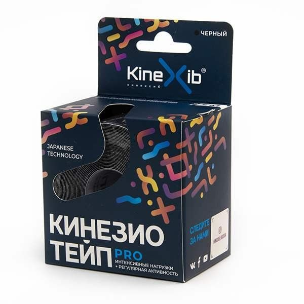 Кинезиотейп Kinexib КИНЕКСИБ PRO кинезио тейп бинт нестерильный ...