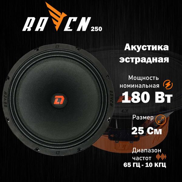 Акустическая система DL Audio Raven 250 - купить по выгодной цене в ...
