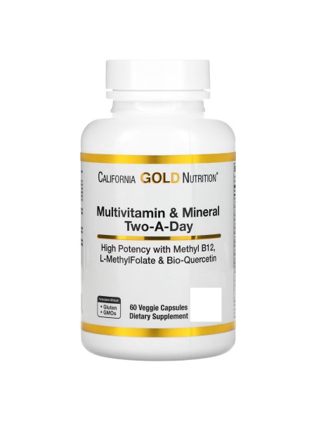 Витаминно-минеральный комплекс California Gold Nutrition Multivitamin ...