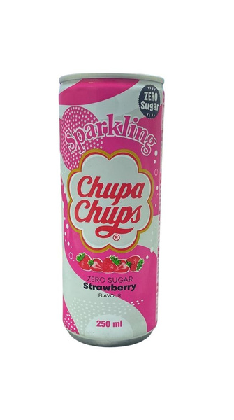 Напиток газированный Chupa Chups (Чупа Чупс) Клубника Zero 0,25 л х 12 ...