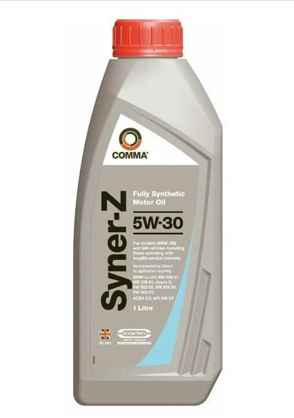 Масло моторное Comma 5W-30 Синтетическое - купить в интернет-магазине ...