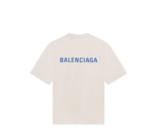 Белая футболка balenciaga