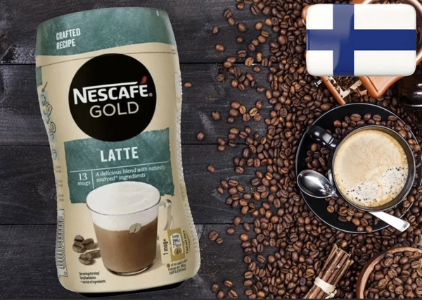 Кофейный напиток Nescafe Gold Latte (Нескафе голд латте) 225 гр ...