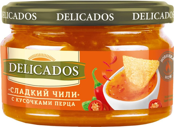 Соус Delicados Сладкий чили 200г - купить с доставкой по выгодным ценам ...
