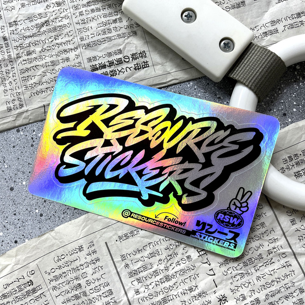 Наклейка голографическая Resource Stickers - купить с доставкой по ...