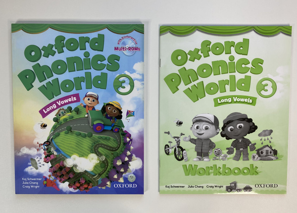 Oxford Phonics World 3, Student's Book, Workbook + CD (учебник, раб ...