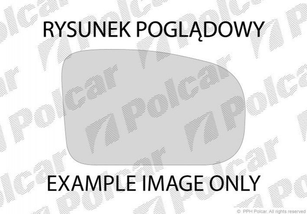 Зеркальный элемент левый для Митсубиси Галант 8 1996-2006, Mitsubishi ...