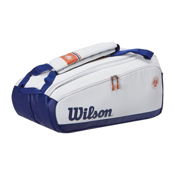 Теннисная сумка Wilson Roland Garros Premium (9 ракеток) - купить с ...