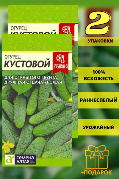 Купить Семена Огурец Кустовой от Уральский дачник, 9687