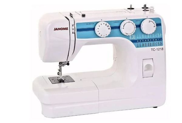 Швейная машина Janome TC 1218 купить на OZON по низкой цене (1753300568)