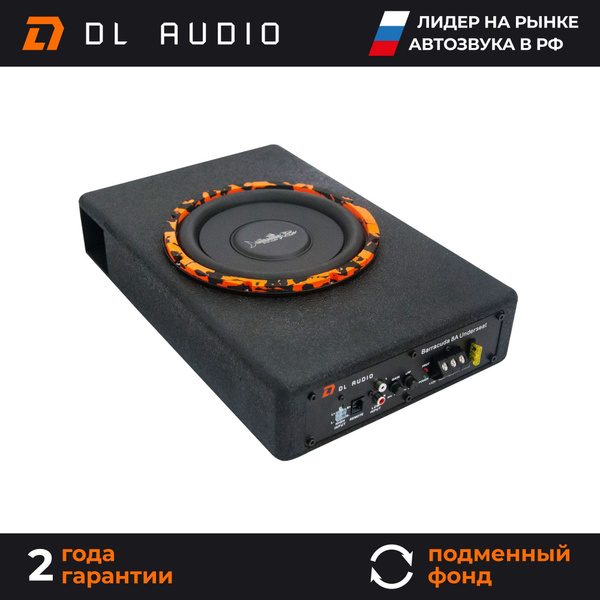 Активный сабвуфер компактный в автомобиль DL Audio Barracuda 8A ...