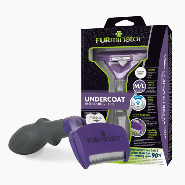 Фурминатор FURminator M/L для больших кошек c короткой шерстью - купить ...