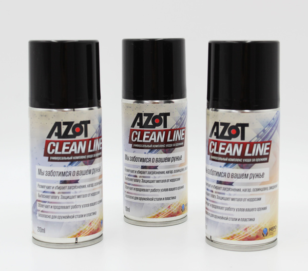Масло универсальное Азот Clean Line 210 ml для оружия, 1шт. - купить с ...