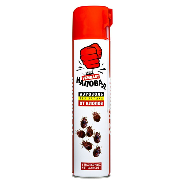 Наповал аэрозоль от постельных клопов, 600 мл - купить с доставкой по ...