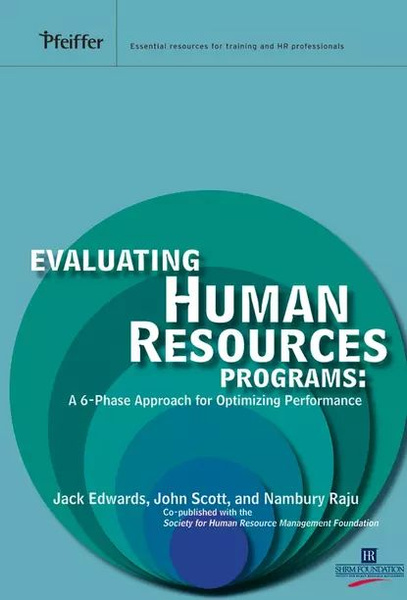 Evaluating Human Resources Programs | Scott John C., Edwards Jack E ...