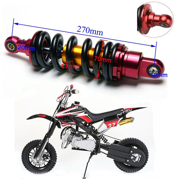 270мм 800 фунтов задняя подвеска амортизатора для ПИТБАЙК CRF110 KLX110 ...