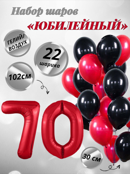Набор воздушных шаров на Юбилей/День Рождения - купить в интернет ...