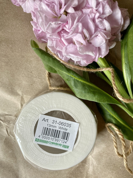 Флористическая тейп-лента OASIS белая - купить с доставкой по выгодным ...