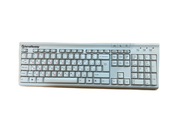 Клавиатура PS/2 - круглый разъём! - Chicony KB-9810 (брендирована ...