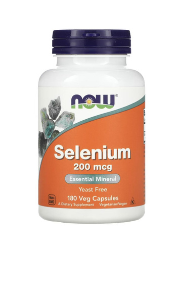 Селен NOW Selenium 200 mcg 180 капсул - купить с доставкой по выгодным ...