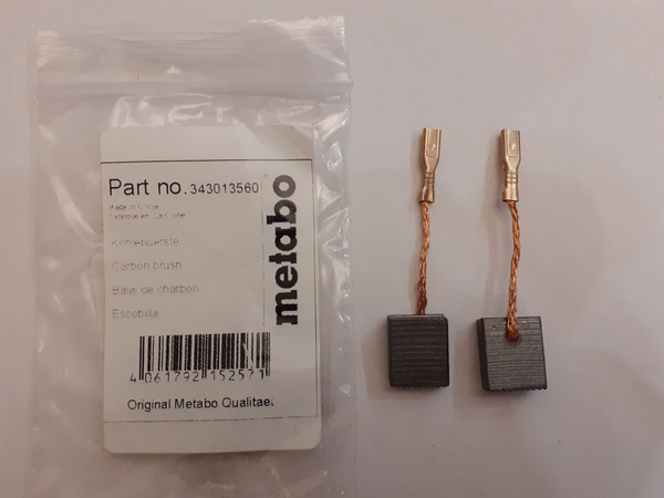 Щетки графитовые для МШУ METABO W650-125 пара (5x11x13) - купить по ...