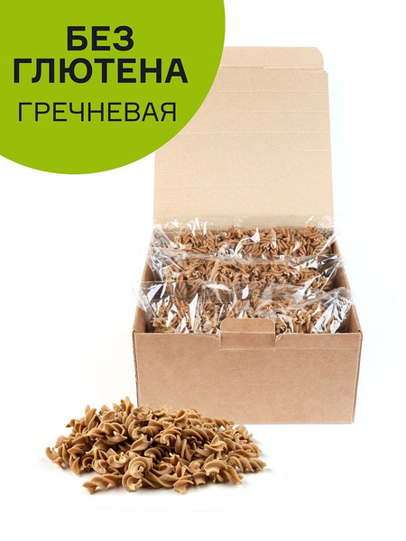 Паста гречневая без глютена для здорового питания ( Шоубокс 3 штуки ...