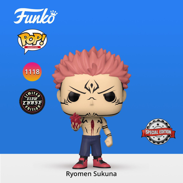 Funko Pop Animation Jujutsu Kaisen Ryomen Sukuna With Heart