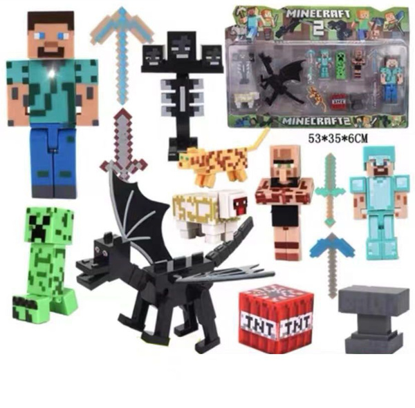 Фигурки и аксессуары Minecraft купить на OZON по низкой цене (1248841562)