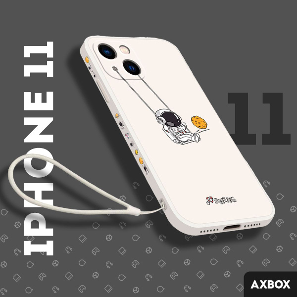 Чехол на Айфон 11 белый силиконовый, молочный для iPhone 11, кремовый ...