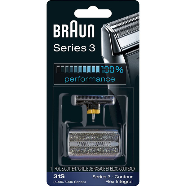 Сменная насадка для электробритвы Braun Series 3 старого поколения 30B ...