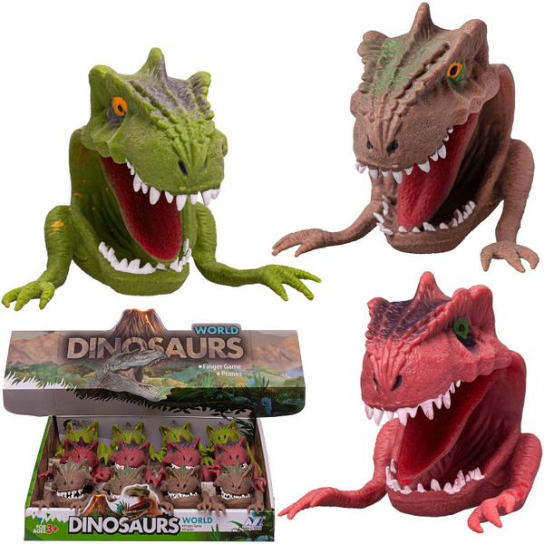 Игрушка на руку Junfa Хищный динозавр - купить с доставкой по выгодным ...