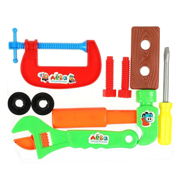 Детские инструменты для мальчика Играем вместе Грузовичок Лёва ...