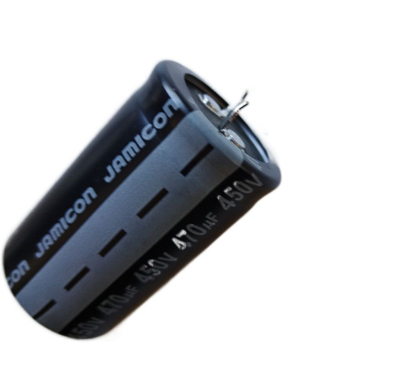 Конденсатор электролитический ECAP 470uF x 450V Jamicon 30x50 серия LS