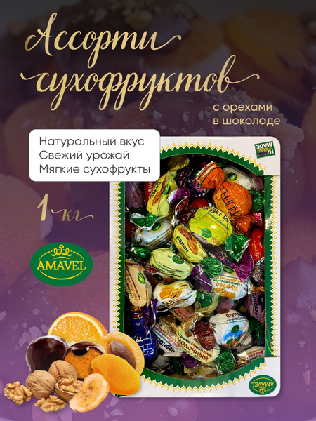 Конфеты шоколадные. Фруктовое ассорти в шоколаде 1кг. Набор конфет ...