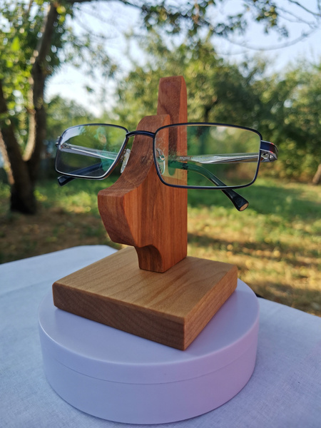 Подставка для очков из дерева - купить по выгодной цене в интернет ...