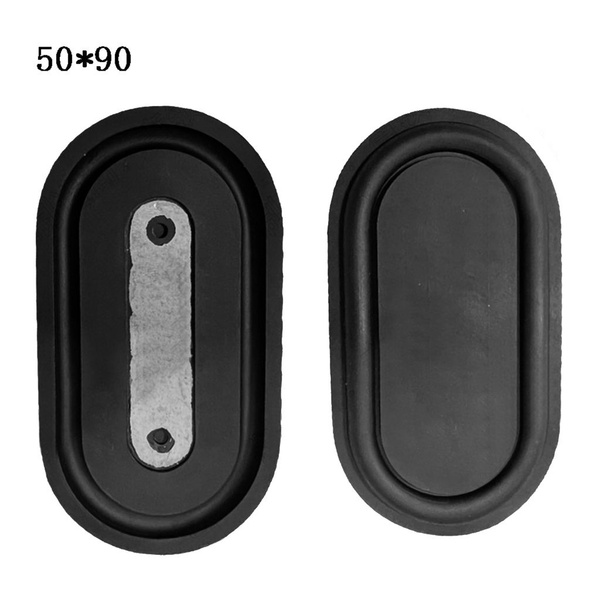 2 шт. овальной формы басовая диафрагма резиновая пластина динамика ...