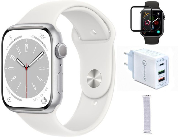 Купить смарт-часы Apple Watch Series 8 45mm (комплект аксессуаров ...