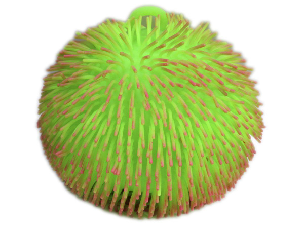 Игрушка большой резиновый шар пушистик двухцветный - купить с доставкой ...