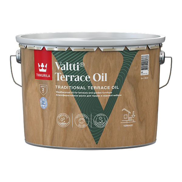 Характеристики TIKKURILA VALTTI TERRACE OIL / Тиккурила Валтти Террас ...