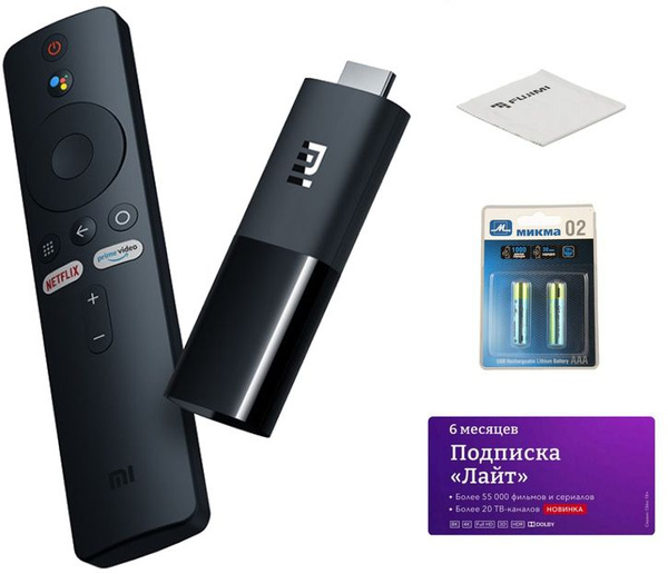 Медиаплеер Xiaomi Mi TV Stick 2K HDR (+ полный комплект аксессуаров ...