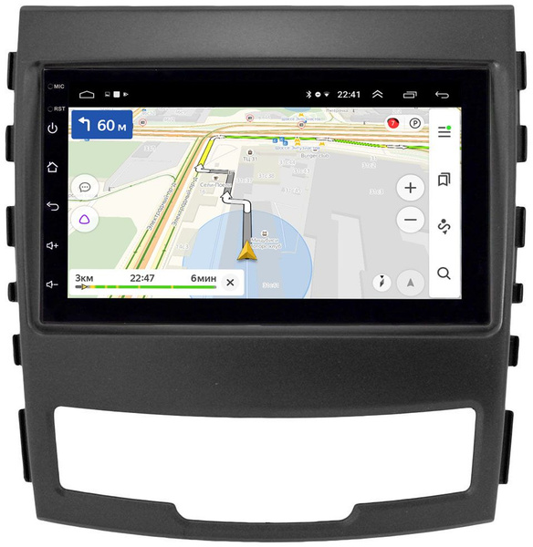 Магнитола в штатное место 2 din SsangYong Actyon 2 (2010-2013) OEM на ...